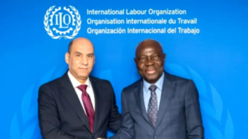 وزير العمل يبحث مشروعات تنموية مشتركة مع منظمة العمل الدولية لدعم سوق العمل