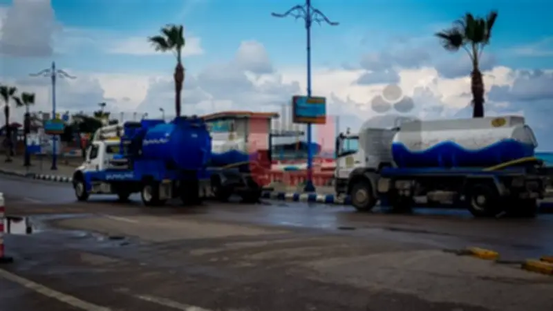 القابضة للمياه تتابع أعمال سحب مياه الأمطار في القاهرة والجيزة لمواجهة الطقس غير المستقر