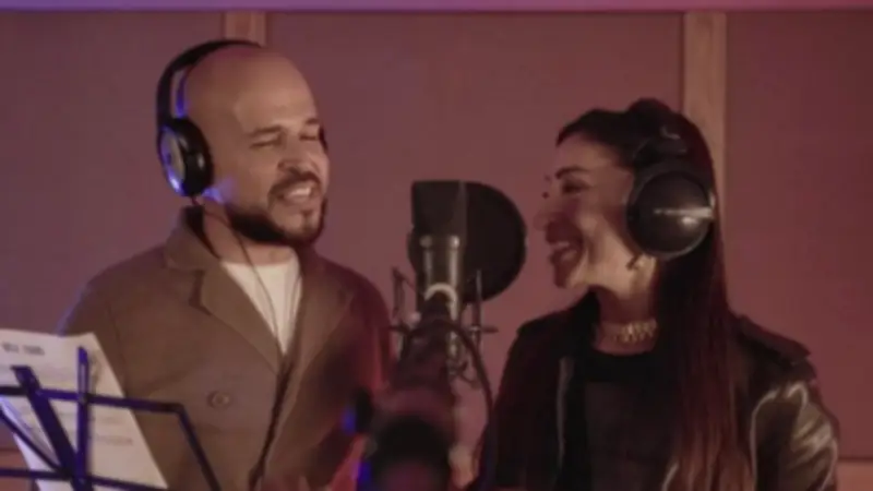 أبو ودينا الشربيني يعلنان عن تعاون فني جديد في أغنية "دقة ناقصة"