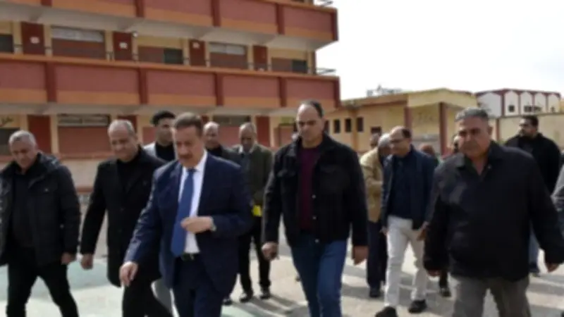 محافظ بورسعيد يتفقد أعمال تطوير مدرسة عقبة بن نافع لرفع كفاءتها التعليمية