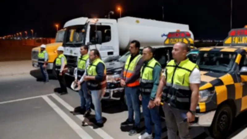 استعدادات مكثفة بالمطارات المصرية لمواجهة موجة الطقس السيئ