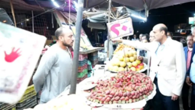 محافظ أسيوط يقود حملات ميدانية موسعة لإزالة الإشغالات وتحسين النظافة العامة