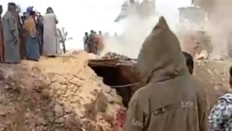 تسرب مياه ترعة في المنيا يهدد الأراضي الزراعية والوحدة المحلية تتحرك للسيطرة