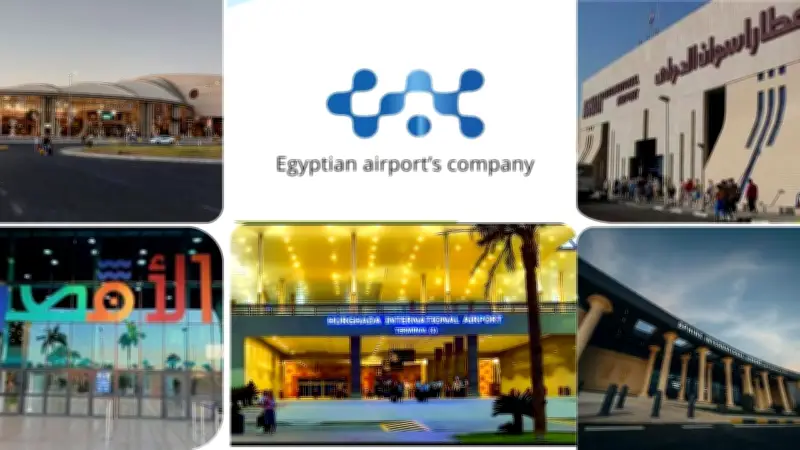 المطارات المصرية تسجل معدلات نمو قوية منذ بداية العام الجاري