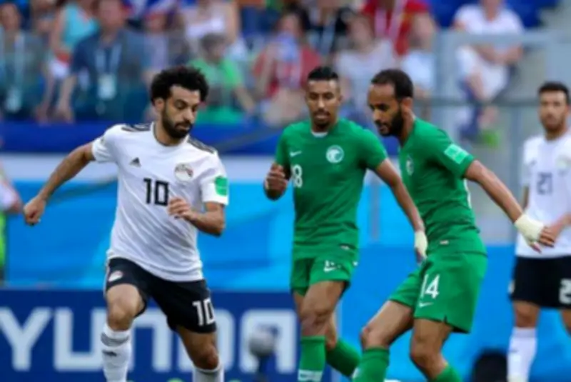 موعد مباراة مصر والسعودية اليوم والقنوات المفتوحة الناقلة بروفة الفراعنة قبل المونديال