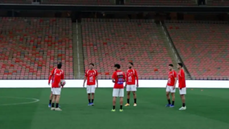 منتخب مصر يرتدي قميصه الجديد أمام السعودية في مباراة ودية قوية