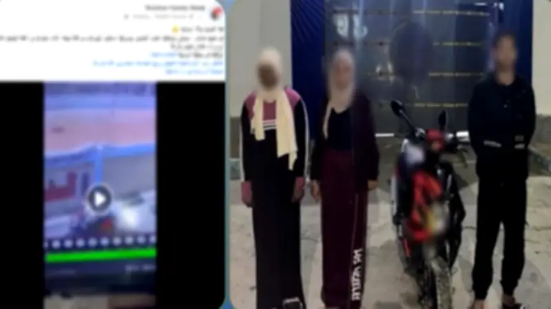 القبض على فتاتين في الإسماعيلية بتهمة سرقة دراجة نارية وبيعها لطالب