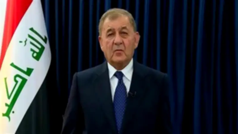 الرئيس العراقي يحذر من تداعيات استمرار الحرب على أمن واستقرار الشرق الأوسط