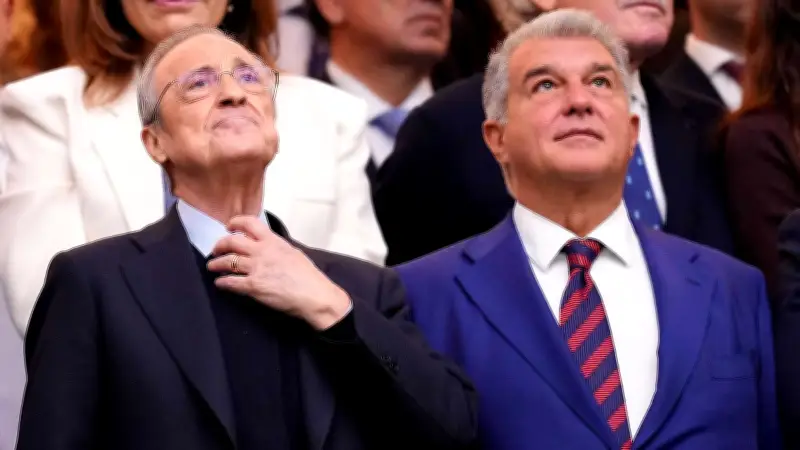 برشلونة يرفض صفقة بيدري لريال مدريد: حلم بيريز المستحيل في الكلاسيكو