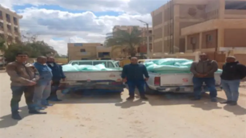 تموين الفيوم تضبط أكثر من طنين من الدقيق البلدي المدعم قبل تهريبه للسوق السوداء