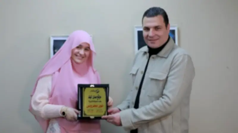 صدى البلد يُكرم النابغة الأزهرية نور محروس.. صوت يملأ القلوب سكينة