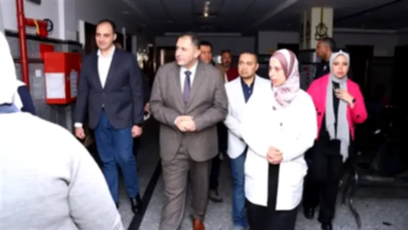 محافظ دمياط يتفقد مركز صحة الأسرة ثان استعدادًا للتأمين الصحي الشامل