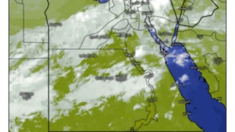 توقعات الأرصاد: غطاء سحابي كثيف وأمطار متفاوتة على مناطق مصرية الأحد