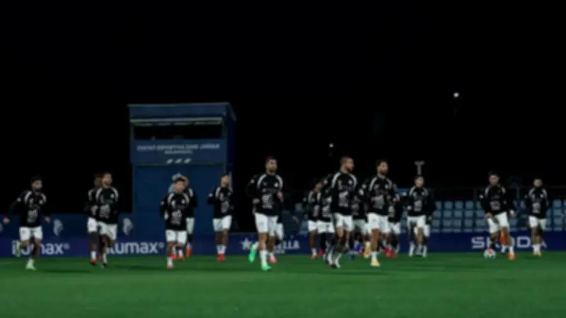 منتخب مصر يخوض تدريبه الأول في إسبانيا استعداداً للمواجهة الودية مع إسبانيا