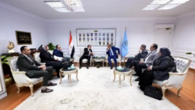 محافظ أسيوط يستقبل وفد نادي هيئة النيابة الإدارية ويؤكد على التعاون لدفع التنمية