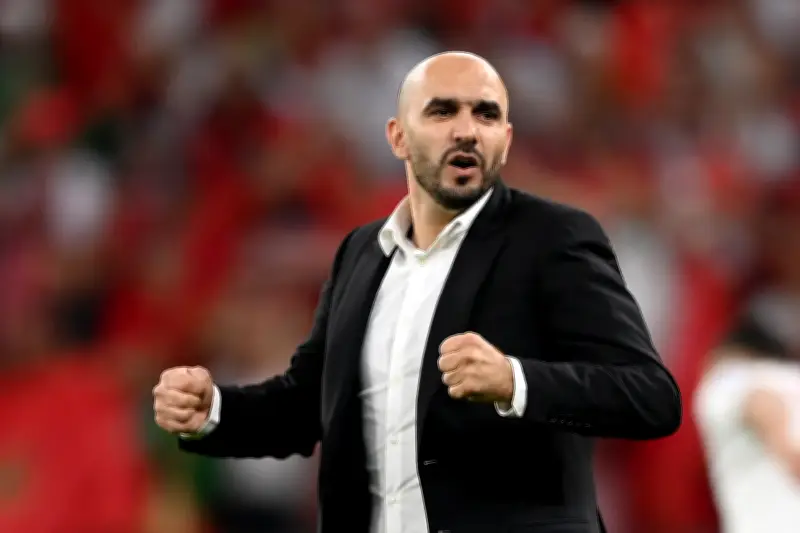 تقارير: الركراكي المرشح الأقوى لقيادة المنتخب السعودي في المونديال