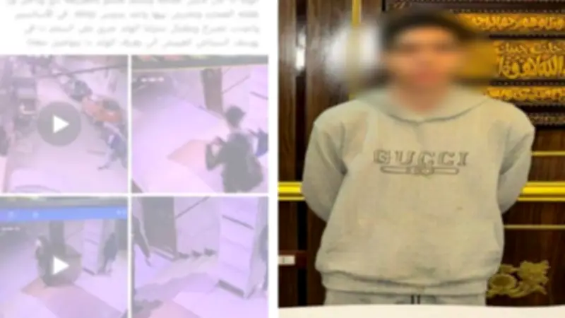 الكاميرا تكشف جريمة تحرش.. ضبط عامل اعتدى على طفلة داخل مصعد عقار بالهرم