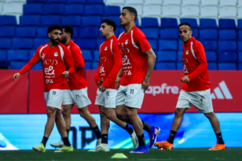 منتخب مصر يختتم تدريباته استعدادًا لمواجهة إسبانيا وديًا غدًا