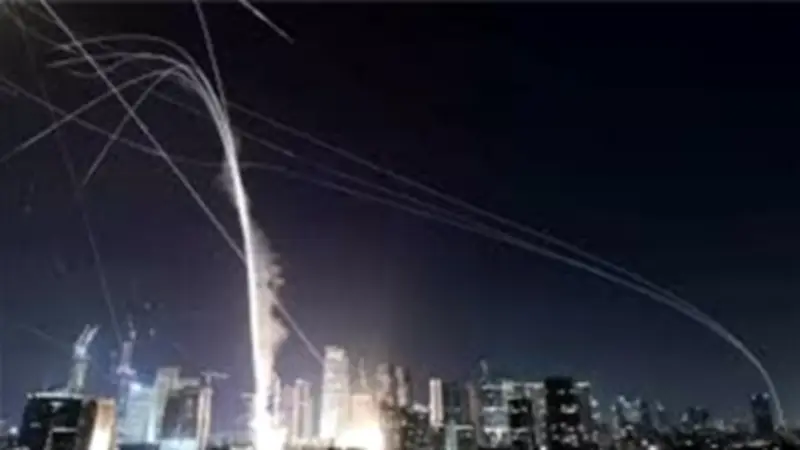 إيران تطلق صواريخ نحو إسرائيل وإعلان حالة تأهب في تل أبيب