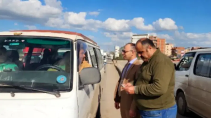 حملات مرورية مفاجئة بكفر الشيخ للكشف عن تعاطي المخدرات بين السائقين