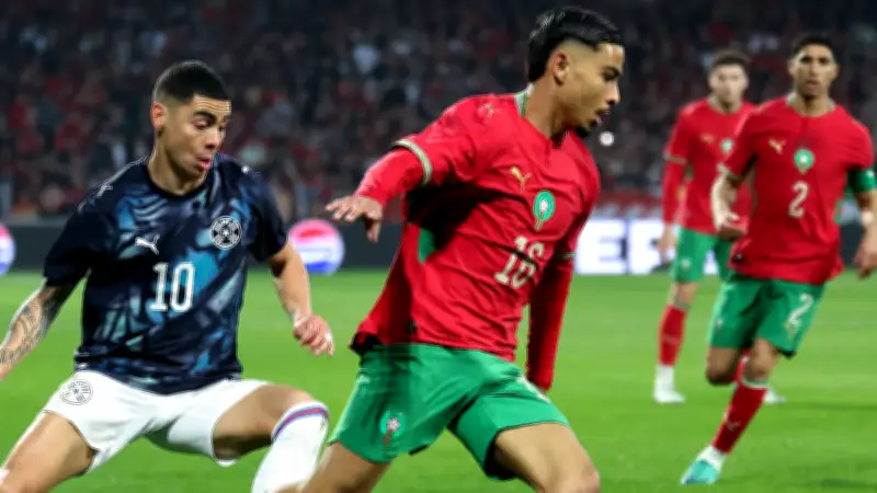 انتصار مقنع للمغرب على باراجواي في مباراة ودية بفرنسا