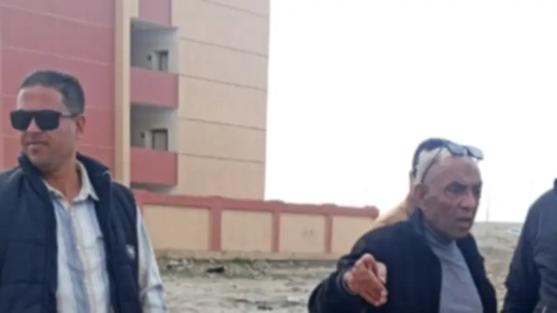 السكرتير العام لمحافظة بورسعيد يتفقد أعمال النظافة بالحي الإماراتي جنوب المدينة