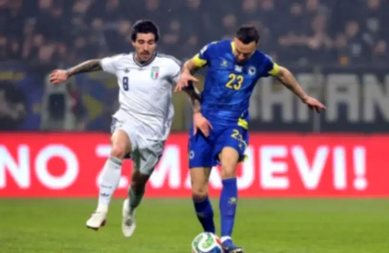 البوسنة والهرسك تودع إيطاليا بخسارة قاسية وتخرج من نهائيات كأس العالم للمرة الثالثة