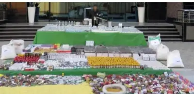 القبض على تشكيل عصابي خطير لتهريب المخدرات بقيمة 205 مليون جنيه