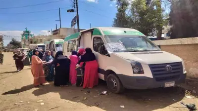 قافلة كفر الشيخ الطبية تقدم 2351 خدمة مجانية لأهالي قرية الصافية ضمن مبادرة «جايين لأهالينا»