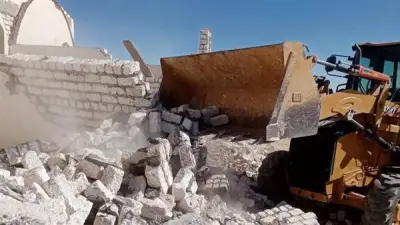 الوادي الجديد ينهي المرحلة الثانية من الموجة ـ28 لإزالة 21 حالة تعدٍ على أملاك الدولة