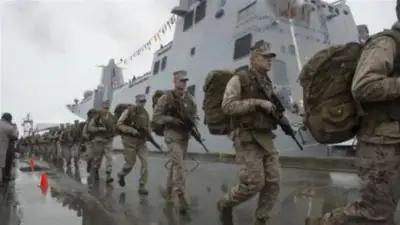 واشنطن تعزز وجودها العسكري في الشرق الأوسط بإرسال 3 سفن حربية و2500 من مشاة البحرية