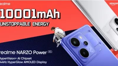 ريلمي تطلق هاتف نارزو باور 5G ببطارية ضخمة وأداء متميز لتعزيز تجربة الألعاب
