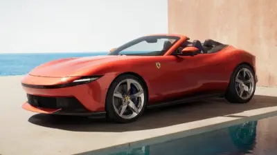 فيراري تكشف عن أمالفي سبايدر الجديدة: 631 حصانًا وبداية لخمسة طرازات في 2026