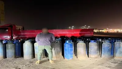 ضبط 709 أسطوانة بوتاجاز مدعمة قبل تسريبها للسوق السوداء في عدة محافظات