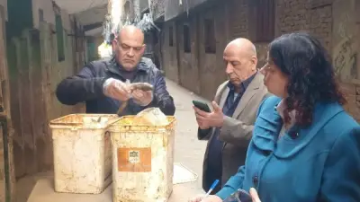 ضبط مصنع فسيخ وسردين مملح غير مرخص بالقليوبية والتحفظ على 850 كجم أسماك فاسدة