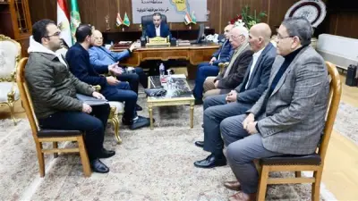 محافظ المنوفية يبحث توسعات كبرى بمستشفى بركة السبع لتحسين الخدمات الصحية