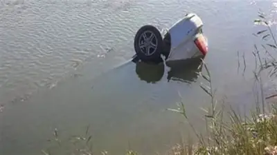 العناية الإلهية تنقذ عائلة من الغرق في ترعة المريوطية أثناء توجههم لإفطار رمضان