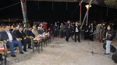 محافظ دمياط يشهد إقبالاً جماهيرياً كبيراً على ليالي رمضان الثقافية ويفتتح معرض الفن التشكيلي