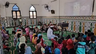 مبادرة دعوية مبتكرة في بني سويف تستهدف الأطفال بفيديوهات توعوية في مسجد عبدالرحمن بن عوف