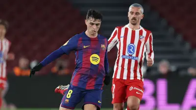 بيدري يثني على جماهير برشلونة بعد فوزهم على أتلتيكو مدريد في كأس الملك