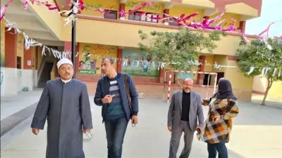 رئيس منطقة الإسماعيلية الأزهرية يتفقد معاهد فايد استعداداً لزيارة هيئة الجودة