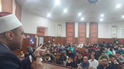 مجمع البحوث الإسلامية يواصل فعاليات الأسبوع الدعوي التاسع عشر بكلية الصيدلة في الأزهر