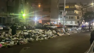 أزمة قمامة تغلق شارع ترعة السواحل بإمبابة واستغاثة المواطنين للتدخل العاجل