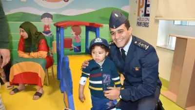 قيادة المنطقة الجوية الجنوبية تزور أطفال السرطان بالأقصر في ذكرى العاشر من رمضان