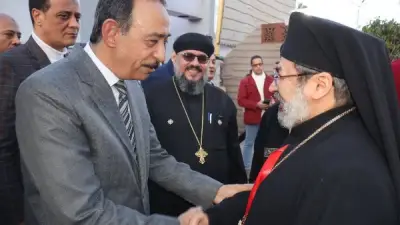 الأنبا توما يشارك في إفطار رمضان لذوي الهمم بسوهاج تحت شعار 