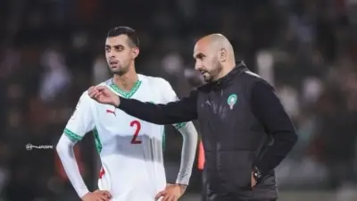 بلعمري يودع الركراكي: منحتني شرف ارتداء قميص المنتخب الوطني المغربي