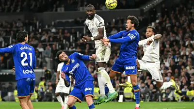 إبعاد حكم تقنية الفيديو بعد جدل تدخل روديجر في مباراة ريال مدريد وخيتافي