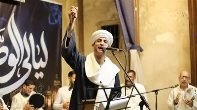 المنشد أحمد التوني يحيي ليالي الوصال الرمضانية ببيت السناري بحضور جماهيري كبير
