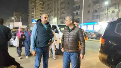 محافظ الجيزة يقود جولة مسائية لمواجهة إشغالات المقاهي والكافتيريات باللبيني بفيصل