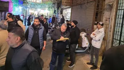 استمرار حملات رفع الإشغالات بشارع العريش في الطالبية استعدادًا لعيد الفطر